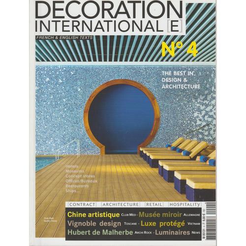 Décoration Internationale.French & English Texts 4 on Productcaster.