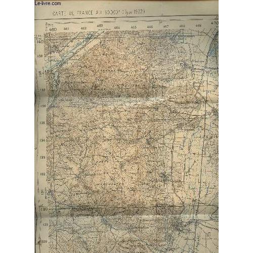 Carte De France Au 50.000e (Type 1922) - Neuf-Brisach - Carroyage K... on Productcaster.