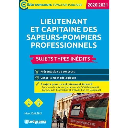 Lieutenant Et Capitaine Des Sapeurs-Pompiers Professionnels - Sujet... on Productcaster.