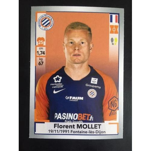 Vignette Panini Foot France 2019 2020 N°278 : Florent Mollet on Productcaster.