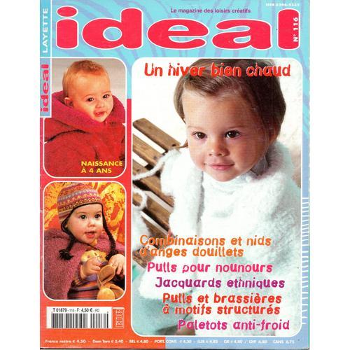 Tricot : Ideal N°116 Layette 0 À 4 Ans 12/2002 on Productcaster.