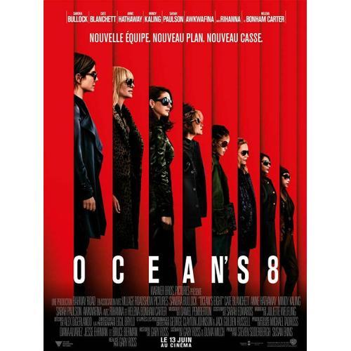 Ocean S 8 - Véritable Affiche De Cinéma Pliée - Format 40x60 Cm - D... on Productcaster.