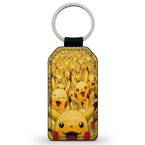 Porte-Cles Clefs Keychain Simili Cuir Pikachu Pokemon Cute Mignon on Productcaster.