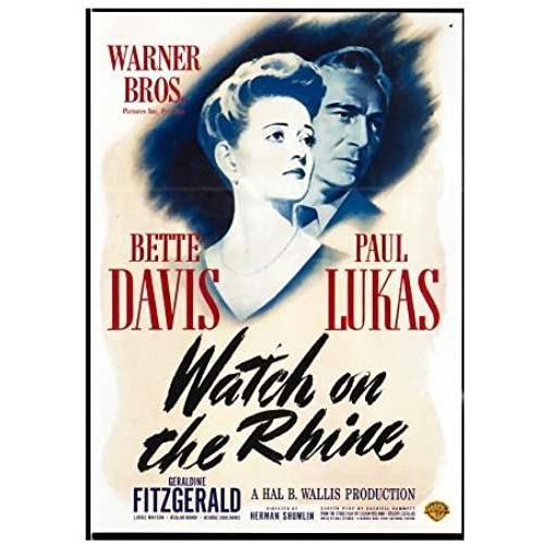 Watch On The Rhine 1943 By Bette Davis on Productcaster.