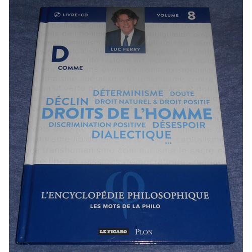 Les Mots De La Philo L'encyclopédie Philosophique Volume 8 + Cd Dro... on Productcaster.