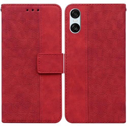 Étui Pour Rabattu Sony Xperia 10 Vi 2024 Portefeuille Couverture Cu... on Productcaster.