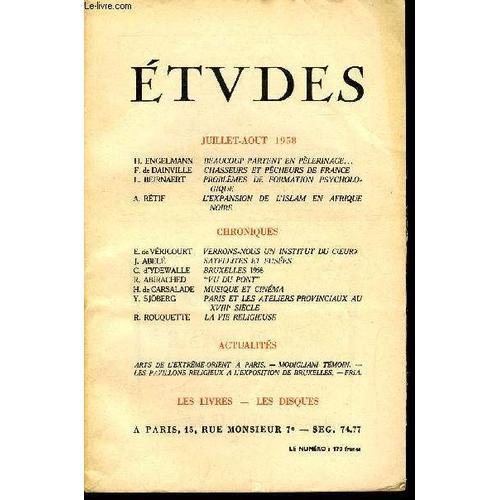 Etudes Tome 298 N° 7 - Beaucoup Partent En Pèlerinage Par H. Engelm... on Productcaster.