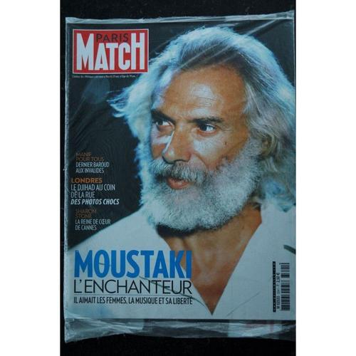 Paris Match N° 3341 30 Mai 2013 Moustaki L'enchanteur Sharon Stone on Productcaster.