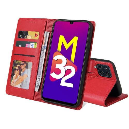 Flip Étui Pour Samsung Galaxy M32 Trois Fentes Pour Cartes 4 Protec... on Productcaster.