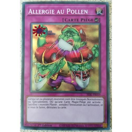 Yu-Gi-Oh! - Sesl-Fr059 - Allergie Au Pollen - Super Rare 1ère Édition on Productcaster.