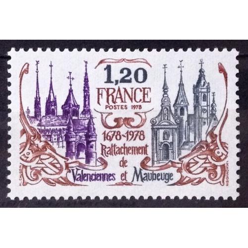 Rattachement Valenciennes Et Maubeuge 1,20 (Impeccable N° 2016) Neu... on Productcaster.