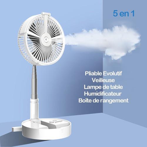 Ventilateur sur pied Ultra-silencieux 5 en 1 Pliable Evolutif Venti... on Productcaster.