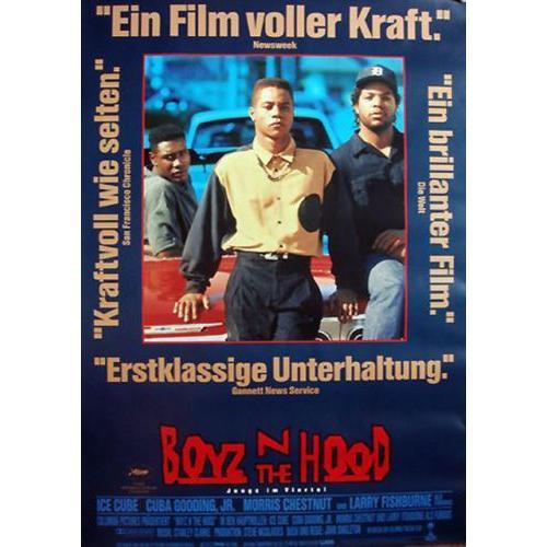 Boyz N The Hood - Véritable Affiche Allemande De Cinéma Pliée - For... on Productcaster.