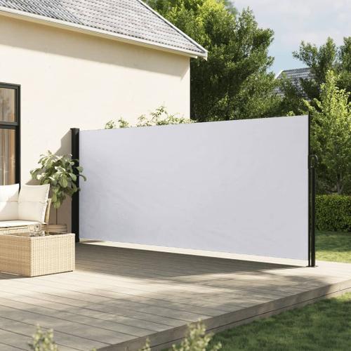 Vidaxl Auvent Latéral Rétractable Blanc 170x300 Cm on Productcaster.