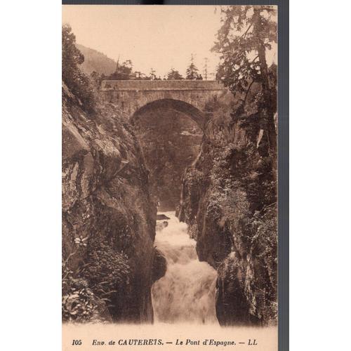 Carte Postale Des Environs De Cauterets (Hautes Pyrénées) Le Pont D... on Productcaster.