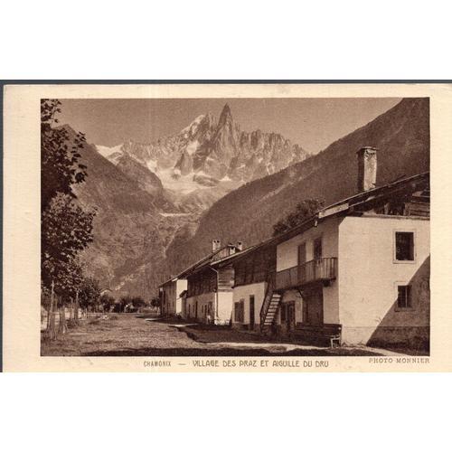 Carte Postale De Chamonix (Haute-Savoie) Village Des Praz Et Aiguil... on Productcaster.