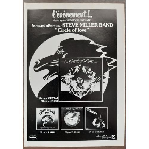 Publicité Advert Concert Advertising Steve Miller Band 1981 Album C... on Productcaster.