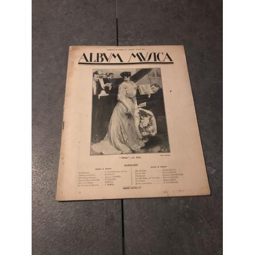 Partition Album Musica Supplément D'avril 1914 on Productcaster.