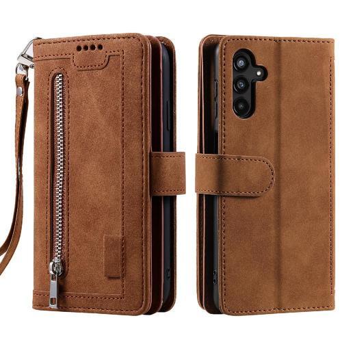 Flip Étui Pour Samsung Galaxy A13 5g Portefeuille Cuir Pu Bicelle L... on Productcaster.