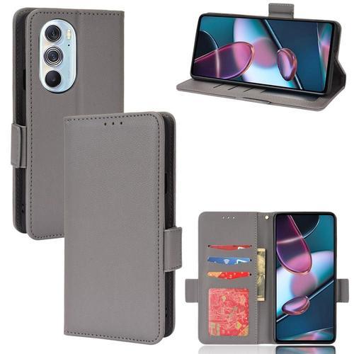 Étui Pour Motorola Moto Edge X30 Magnétique Portefeuille Boucle Lat... on Productcaster.