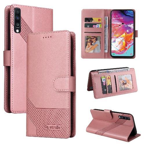 Flip Étui Pour Samsung Galaxy A70 Cuir Premium Antichoc Trois Fente... on Productcaster.