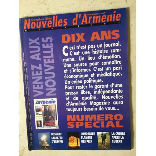 Les Nouvelles D Armenie N° 86 Mai 2003 on Productcaster.