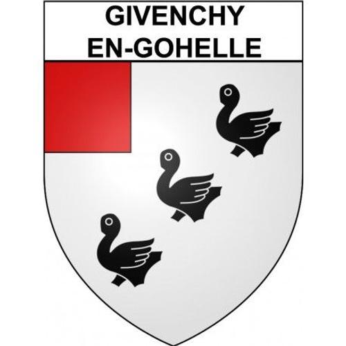 Givenchy-En-Gohelle 62 Ville Stickers Blason Autocollant Adhésif - ... on Productcaster.