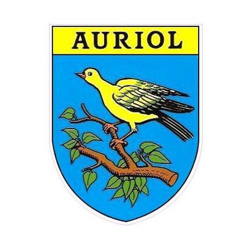 Auriol 13 Ville Stickers Blason Écusson 2 Autocollant Adhésif - Tai... on Productcaster.