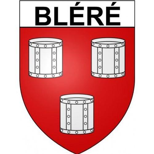 Bléré 37 Ville Stickers Blason Autocollant Adhésif - Taille : 8 Cm on Productcaster.