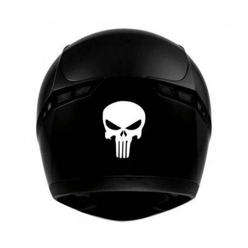 Crâne Skull Casque Moto -Punisher- Autocollant Sticker Tête Mort - ... on Productcaster.