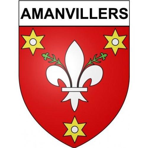 Amanvillers 57 Ville Stickers Blason Autocollant Adhésif - Taille :... on Productcaster.