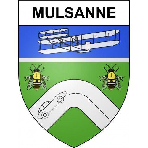 Mulsanne 72 Ville Sticker Blason Écusson Autocollant Adhésif - Tail... on Productcaster.