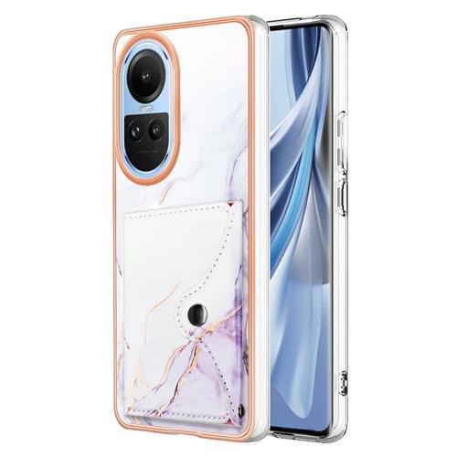 Étui Pour Oppo Reno 10 5g Marbre Pare-Chocs En Tpu Souple Portefeui... on Productcaster.