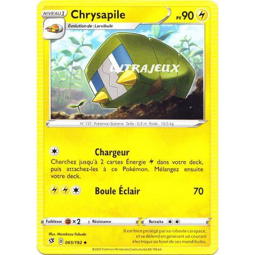 Pokémon - 65/192 - Chrysapile - Eb02 - Epée Et Bouclier - Clash Des... on Productcaster.