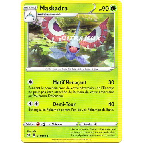 Pokémon - 11-R/192 - Maskadra - Reverse on Productcaster.