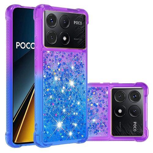 Étui Pour Xiaomi Redmi K70e Pare-Chocs, Paillettes Liquides Cristal... on Productcaster.