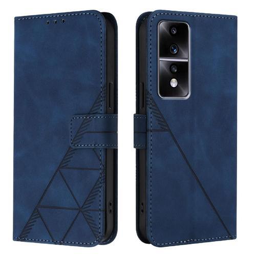 Étui Pour Honor 80 Gt 5g Cuir Pu Livre De Protection Flip Folio Por... on Productcaster.