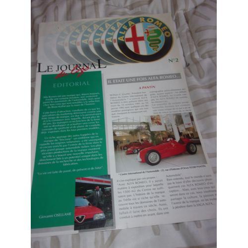 Alfa Romeo Le Journal Du Logo on Productcaster.