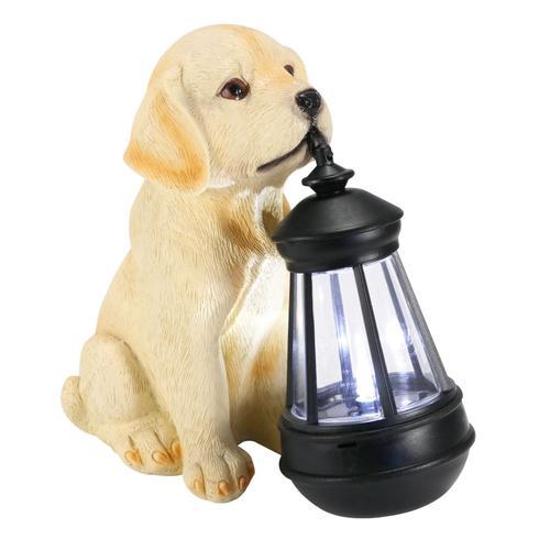 Lampe Solaire Pour Chien, Adorable Figurine De Chiot Domestique, Dé... on Productcaster.