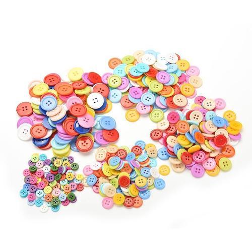 Bouton De Couture En Résine | 100 Pièces, Boutons Ronds À Deux Trou... on Productcaster.