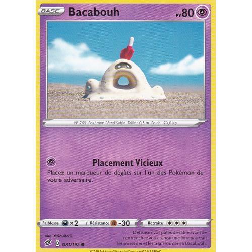 Carte Pokemon - Bacabouh - 081/192 - Épée Et Bouclier 2 Clash Des R... on Productcaster.