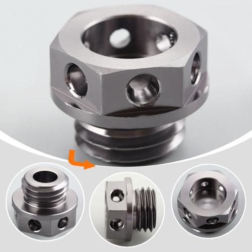 Bouchon De Remplissage D'huile Moteur En Aluminium Cnc, Pour Honda ... on Productcaster.