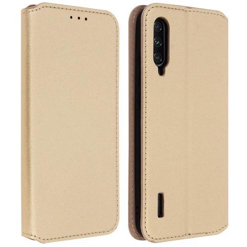 Housse Xiaomi Mi A3 Étui Folio Portefeuille Fonction Support Doré on Productcaster.