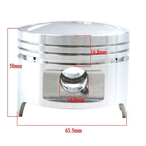 Piston Et Anneaux De Piston Pour Moto Steed400, Pour Kwo Kwo400 Bro... on Productcaster.