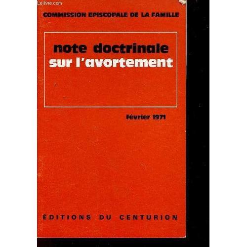 Note Doctrinale Sur L Avortement Février 1971. on Productcaster.