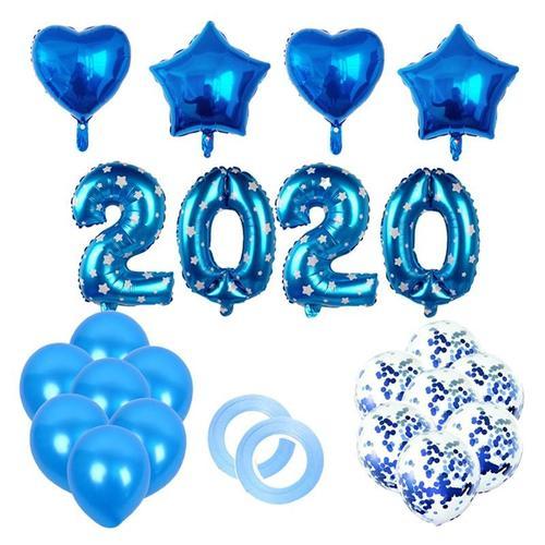 Film Aluminium Ballon 2020 Nouvel An Ballon Imprimé Ballon Étoile À... on Productcaster.