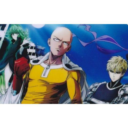 Carte Autocollante - One Punch Man - Tatsumaki, Saitama Et Génos (M... on Productcaster.