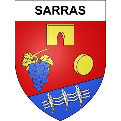 Sarras 07 Ville Sticker Blason Écusson Autocollant Adhésif - Taille... on Productcaster.