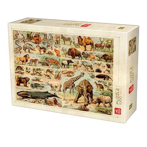 Puzzle 1000 Pièces - Encyclopedia Wild Animals on Productcaster.