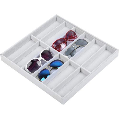 Boîte de Rangement pour Lunettes de Soleil, 12 grilles Boîte de Ran... on Productcaster.